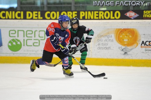 2012-03-03 Torre Pellice 0741 Hockey Milano Rossoblu U10-Valpellice - Samuele Basile
